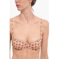 Costume de baie Tory Burch Dama - Sutiene Tory Burch Floral Patterned Underwire Bikini Top Orange Femei (BM 10035284) - B-mall.ro
