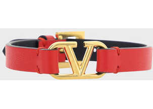 Valentino Garavani Valentino Garavani VLogo Bracelet ROUGE PUR/NERO image0