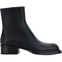 Bocanci casual Cuban Stack Ankle Boots Barbati