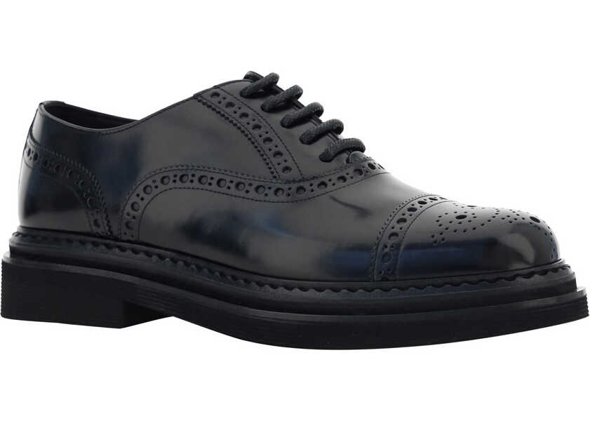 Pantofi eleganti Dolce & Gabbana Lace-Up Shoes NERO Barbati (BM 10039190) 3