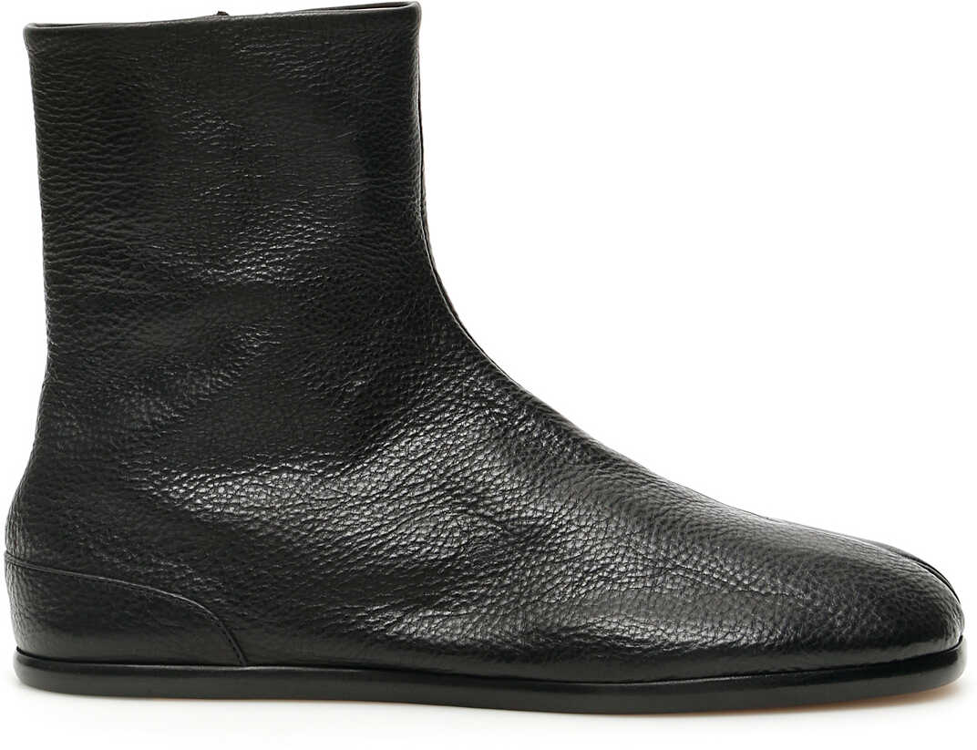 Maison Margiela Tabi Flat Boots BLACK