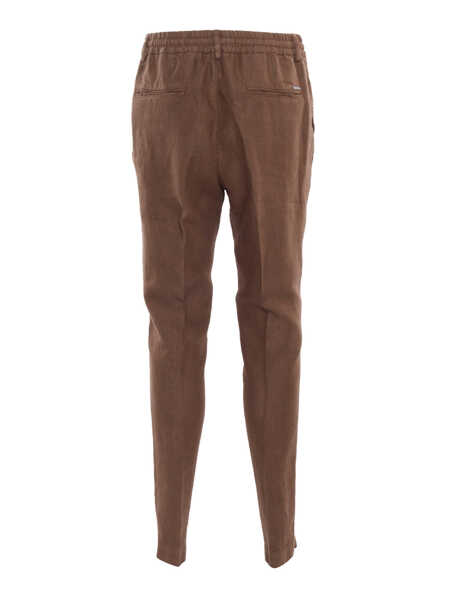 Pantaloni casual Peserico MENS TROUSERS Beige Barbati (BM 10040609) 2