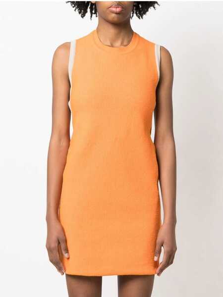 Rochii casual JACQUEMUS La Robe Sorbetto Dress ORANGE Femei (BM 10042100) 3