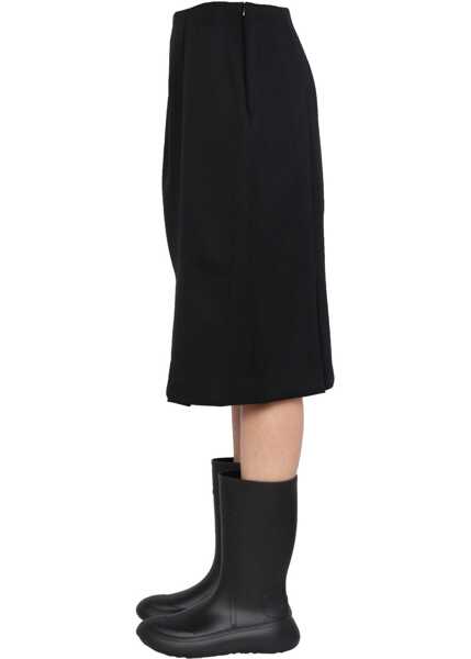 Fuste casual Raf Simons Straight Cut Skirt BLACK Femei (BM 10042139) 3