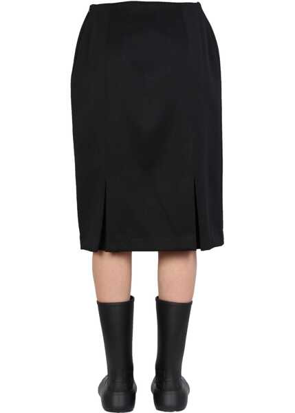 Fuste casual Raf Simons Straight Cut Skirt BLACK Femei (BM 10042139) 4