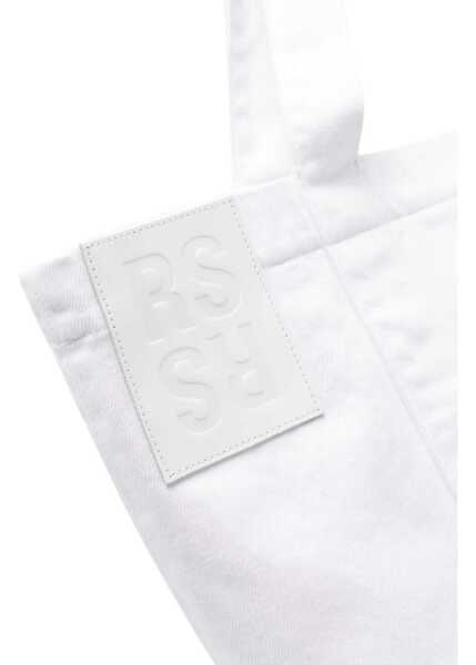 Genti de umar Raf Simons Logo Shopping Bag WHITE Femei (BM 10042145) 4