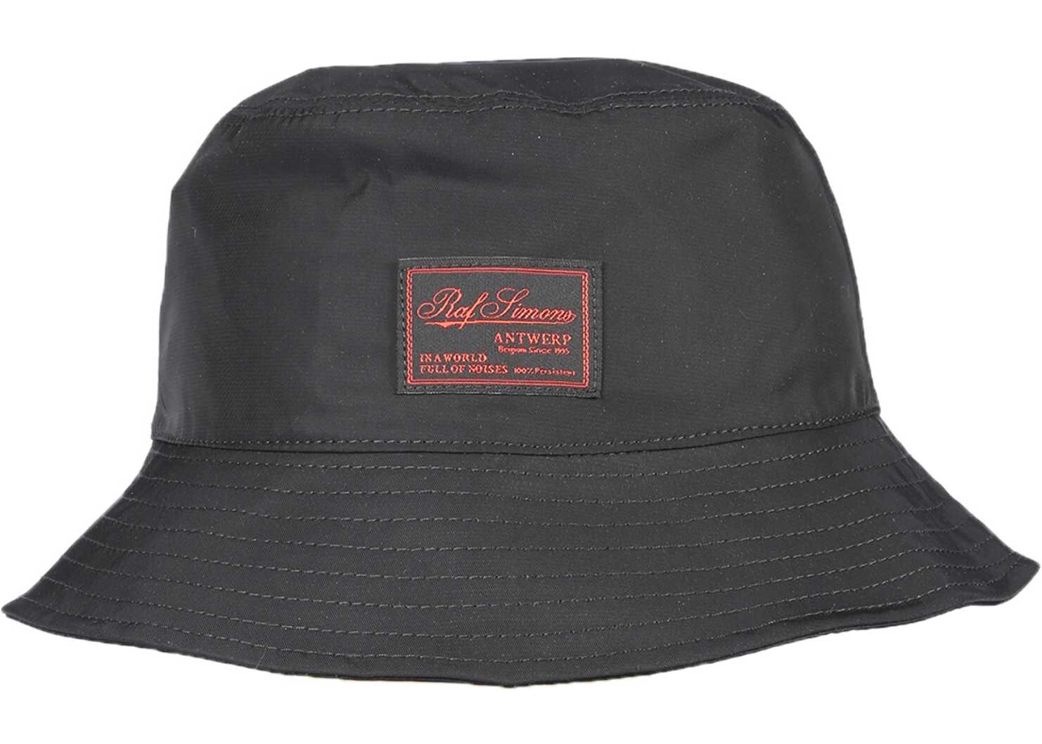 Raf Simons Reversible Bucket Hat BLACK