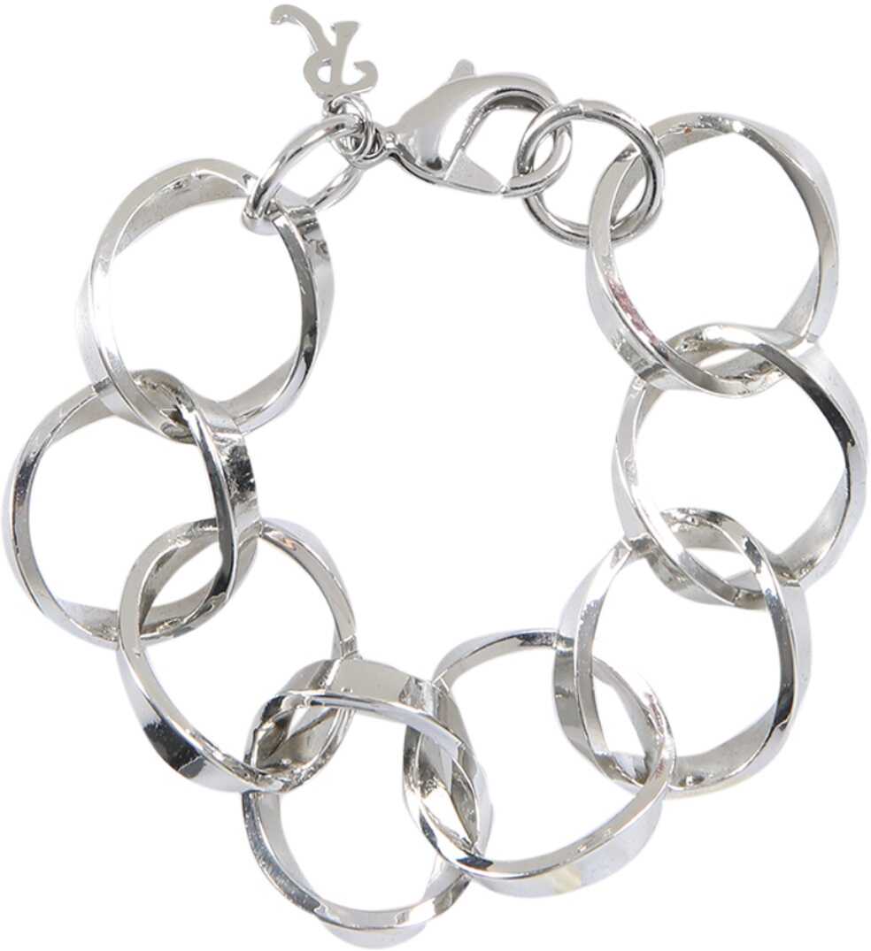 Raf Simons Linked Rings Bracelet SILVER image12
