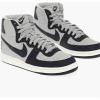 Sneakers High-Top Terminator High Leather Sneakers With Rubber Soles Barbati
