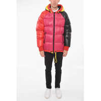Geci pentru Barbati - Geci de iarna DSQUARED2 Nylon Down Jacket With Back Print Pink Barbati (BM 10044239) - B-mall.ro