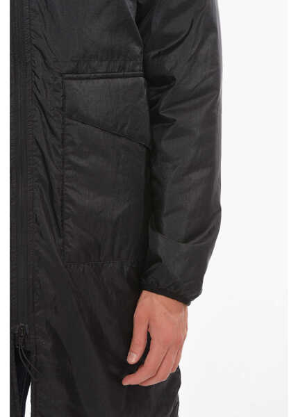 Paltoane Woolrich Nylon Diamond Fuse Padded Coat Blue Barbati (BM 10044467) 3