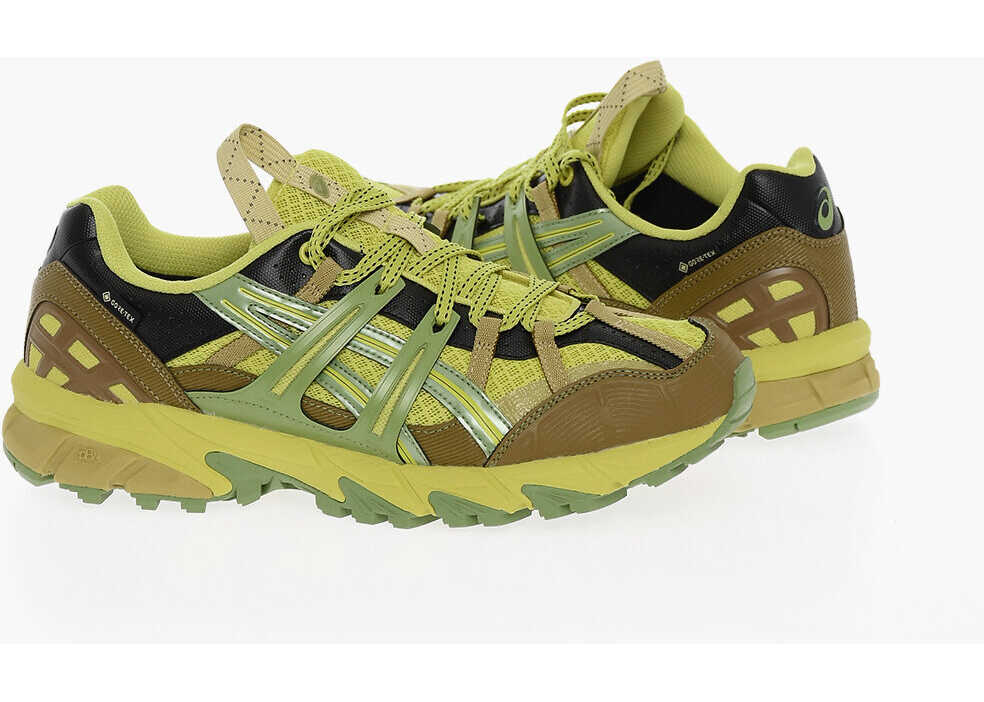 ASICS Fabric Gel Sonoma 15-50 Gtx Sneakers With Perforated Details Yellow