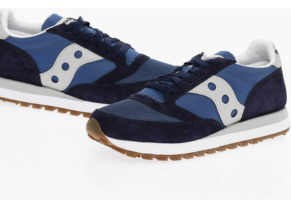 Saucony Low-Top Jazz 81 Sneakers With Rubber Sole Blue