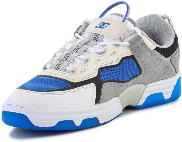 Sneakers DC Shanahan Metric Skate Shoes Blue/White/Grey Barbati (BM 10048043) 5