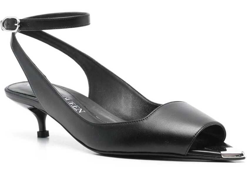 Sandale Alexander McQueen Punk Sandal. BLACK Femei (BM 10048178) 2