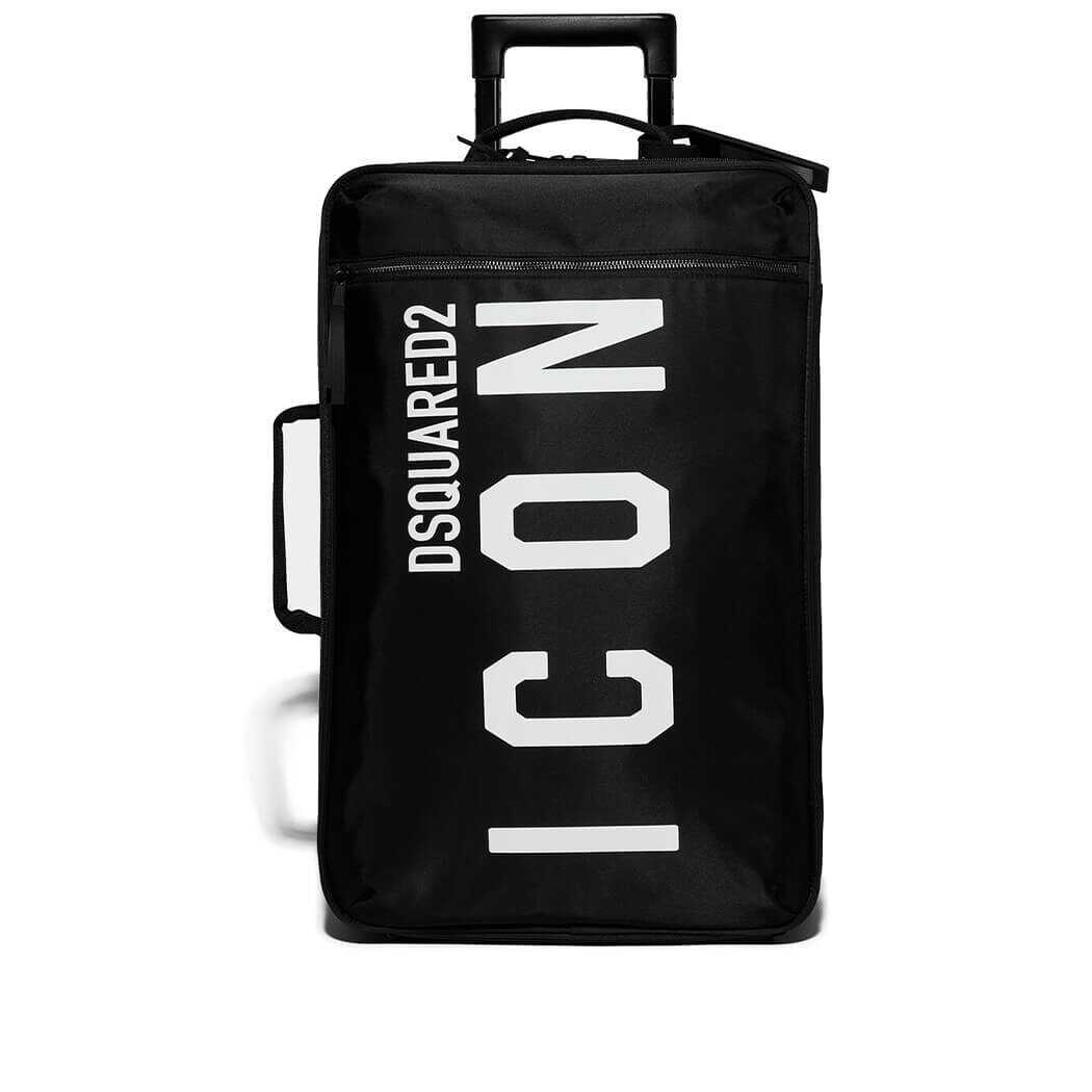 DSQUARED2 DSQUARED2 BE ICON BLACK WHITE TROLLEY Black