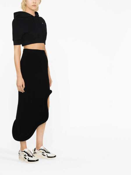 Bluze de trening Raf Simons Sweatshirt With Logo Embroidery BLACK Femei (BM 10050803) 4