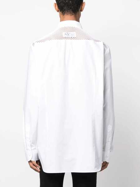 Camasi casual Raf Simons Classic Shirt WHITE Barbati (BM 10050887) 4