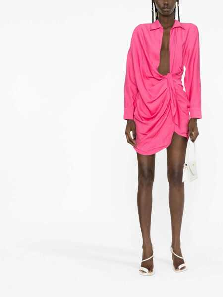Rochii elegante JACQUEMUS Bahia Dress PINK Femei (BM 10052096) 2