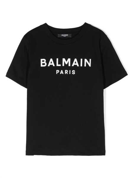 Tricouri Balmain T-SHIRT/TOP Black   Baieti (BM 10052639) 1