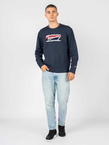 Bluze Tommy Hilfiger DM0DM13045 Granatowy Barbati (BM 10053794) 2