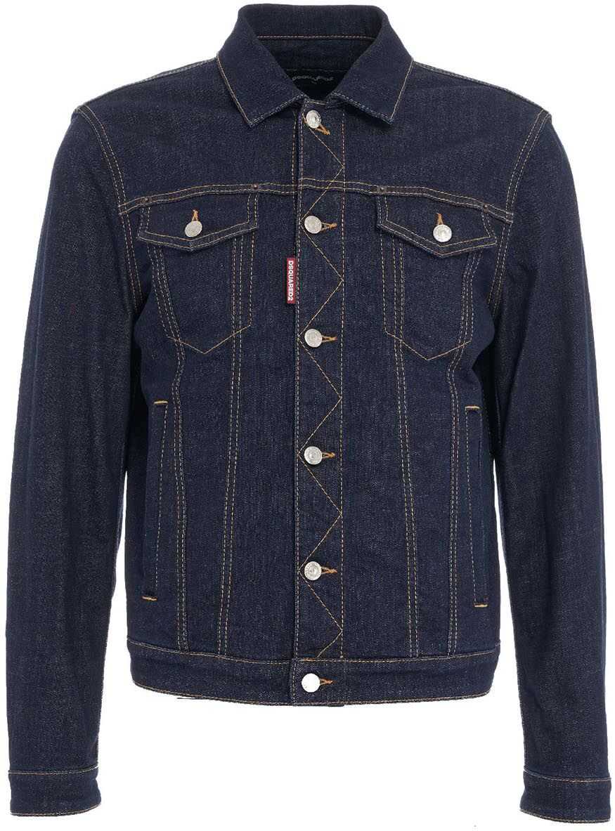 DSQUARED2 Dan Jean Jacket Blue