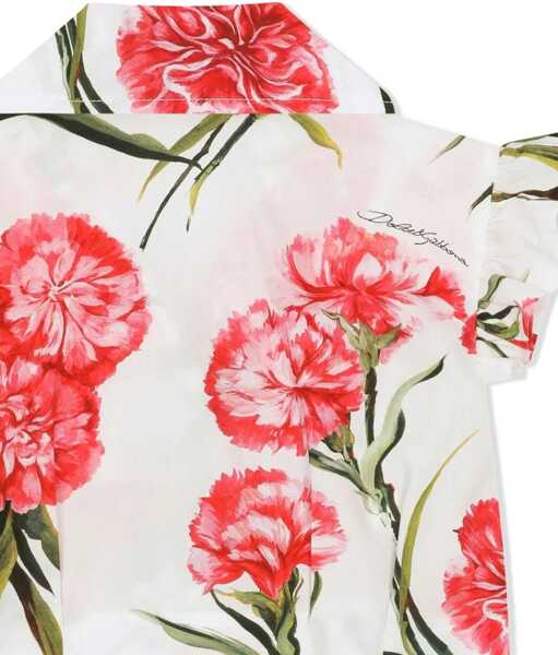 Camasi casual Dolce & Gabbana Shirt S/M Carnations MULTICOLOUR Fete (BM 10075034) 3
