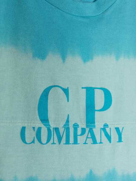 Cravate C.P. Company Tie Dye T-Shirt AZURE Baieti (BM 10075115) 3