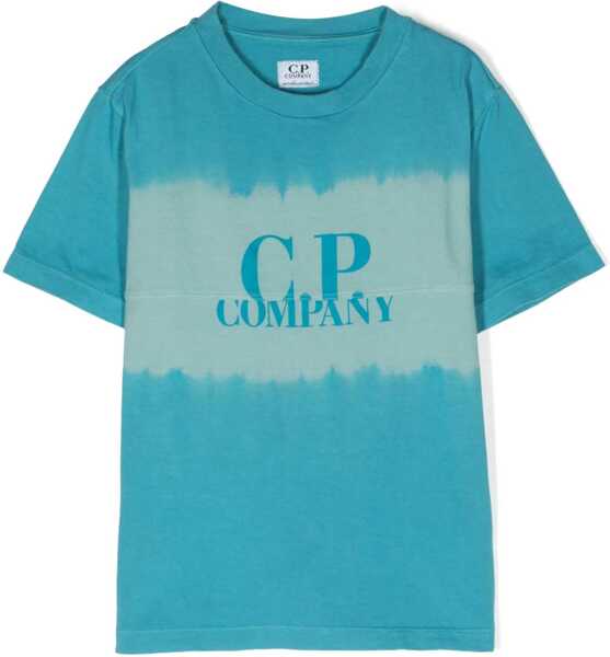 Cravate C.P. Company Tie Dye T-Shirt AZURE Baieti (BM 10075115) 1