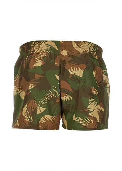 Bermude Moschino Camouflage Swimsuit GREEN Barbati (BM 10075217) 4