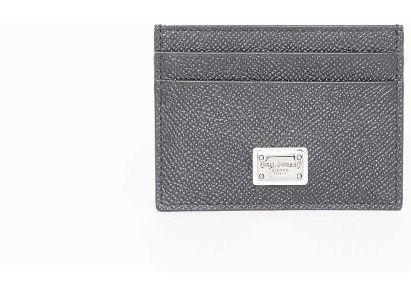 Portofele Dolce & Gabbana Calfskin Cardholder BLACK Barbati (BM 10075535) 1