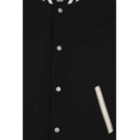 Geci pentru Barbati - Bomber jacket Saint Laurent Teddy College Jacket NOIR Barbati (BM 10082177) - B-mall.ro