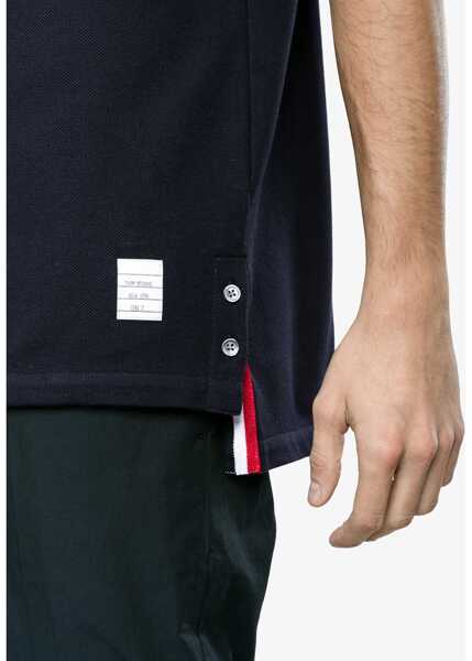 Tricouri Polo Thom Browne Polo Shirt NAVY Barbati (BM 10082711) 5