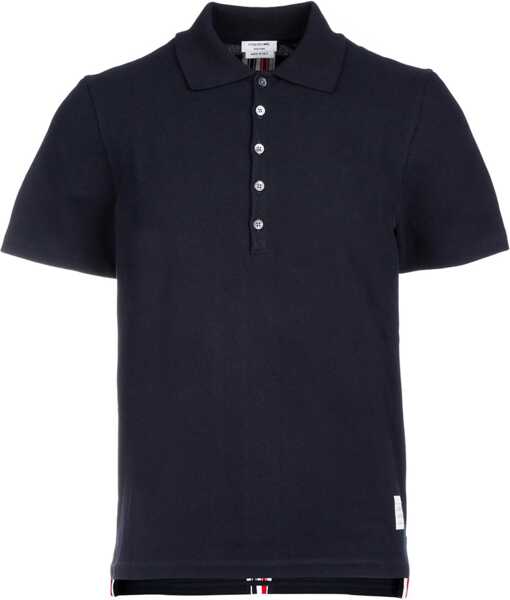 Tricouri Polo Thom Browne Polo Shirt NAVY Barbati (BM 10082711) 1