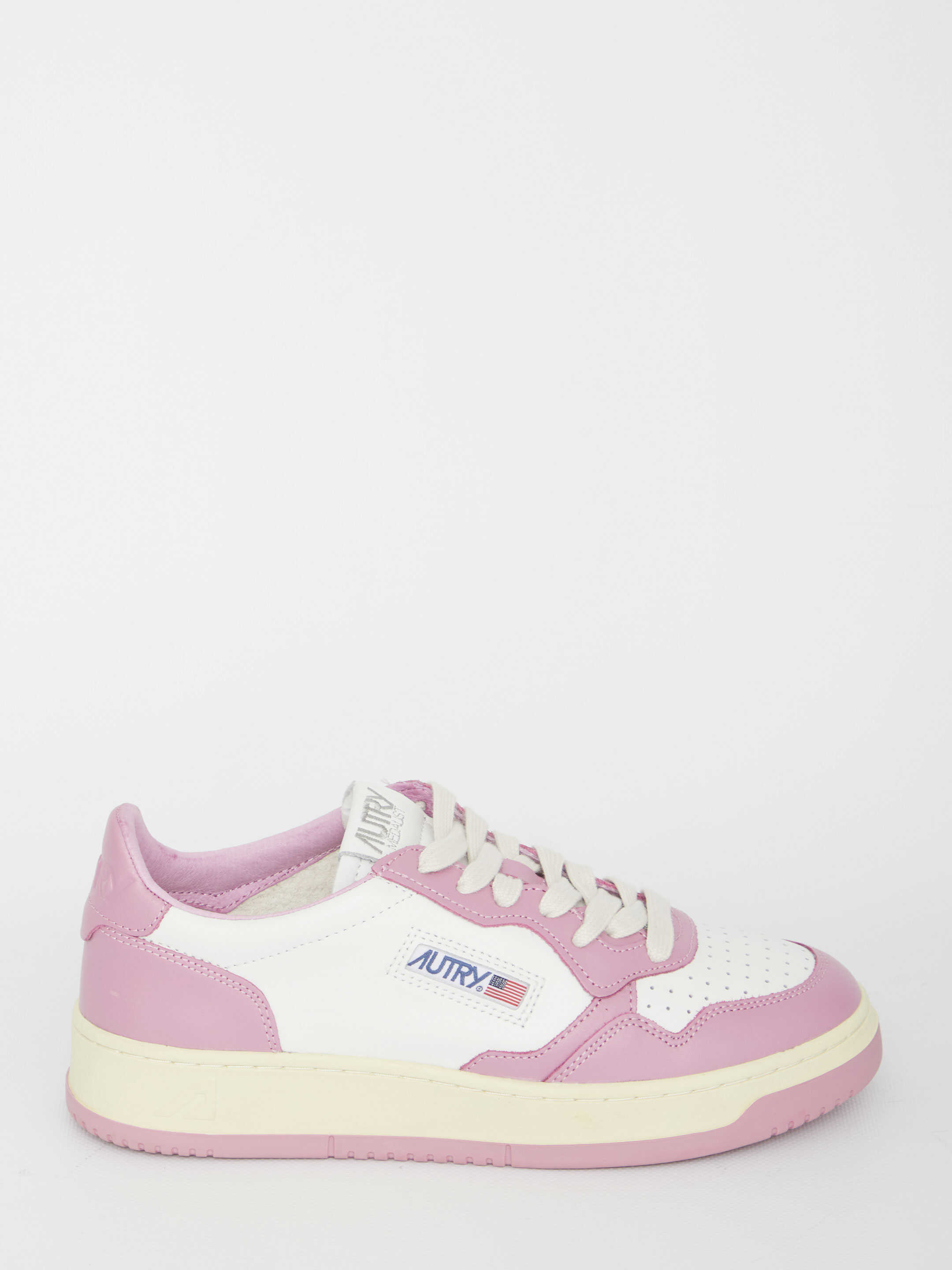 AUTRY Medialist Pink And Sneakers WHITE