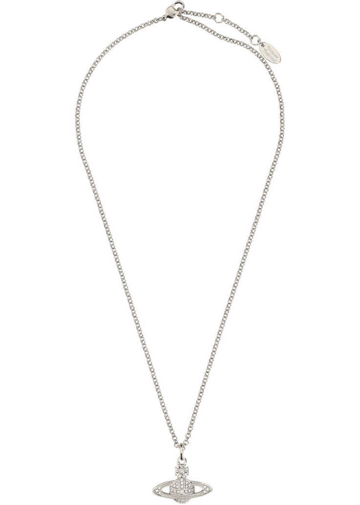 Coliere Vivienne Westwood Pendant Necklace PLATINUM / CRYSTAL Crystal Femei (BM 10088237) 1