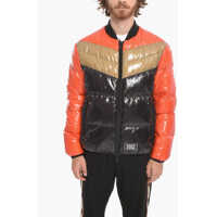 Bomber jacket Front Zipped Color Block Padded Bomber Jacket Barbati