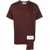 AMBUSH Crew Neck Waist Pocket Cotton T-Shirt Brown