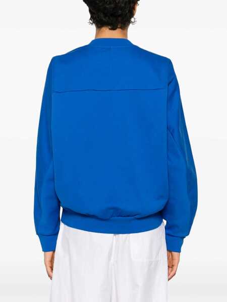 Hanorace Alexander McQueen Varsiity Skull Sweatshirt BLUE Femei (BM 10091216) 4