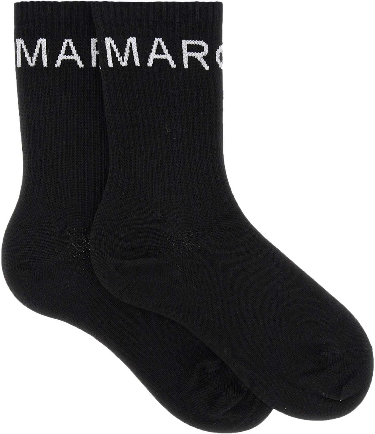 MM6 Maison Margiela Socks With Logo* BLACK