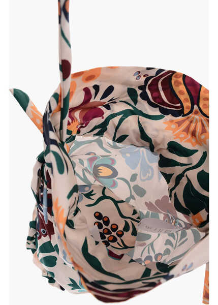 Genti tip postas La DoubleJ Patterned Bucket Bag With Ruffle Details Multicolor Femei (BM 10092506) 4