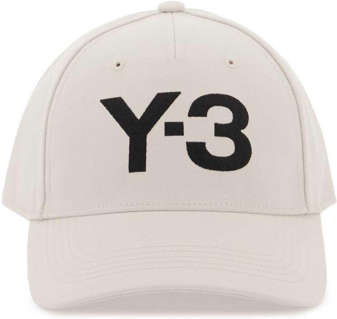 Y-3 Baseball Cap With Embroidered Logo TALC