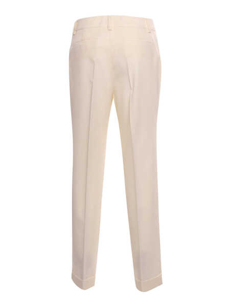 Pantaloni P.A.R.O.S.H. Liliuxy pants White Femei (BM 10095098) 2