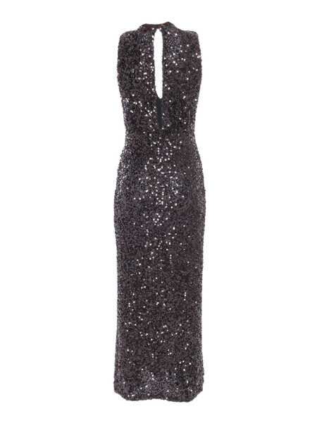 Rochii lungi P.A.R.O.S.H. Paris dress Black   Femei (BM 10095176) 2