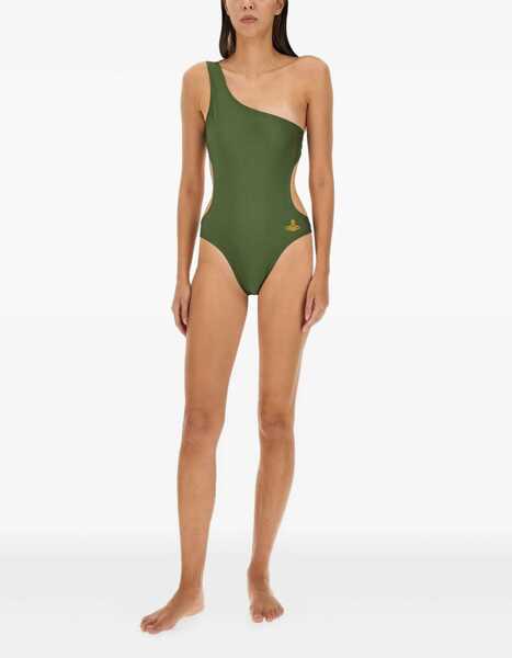 Costume de baie intregi Vivienne Westwood Orb One-Piece Swimsuit GREEN Femei (BM 10097606) 3