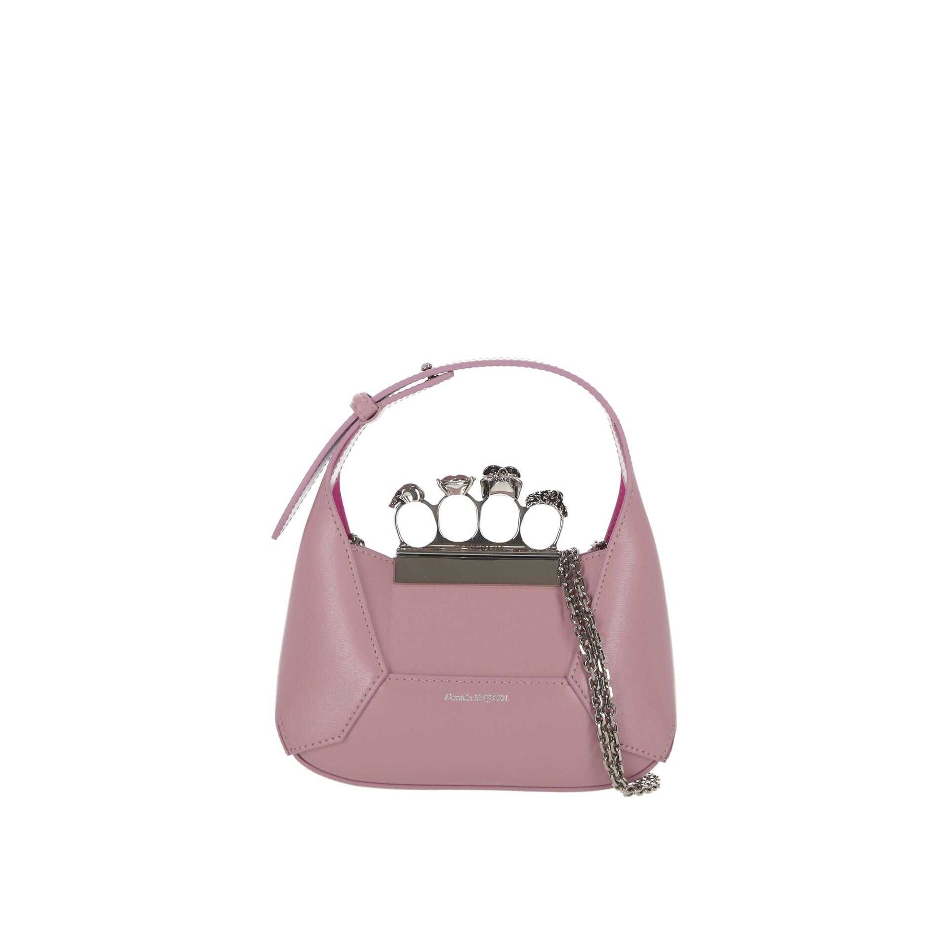 Alexander McQueen Alexander Mcqueen Jewelled Mini Bag Pink