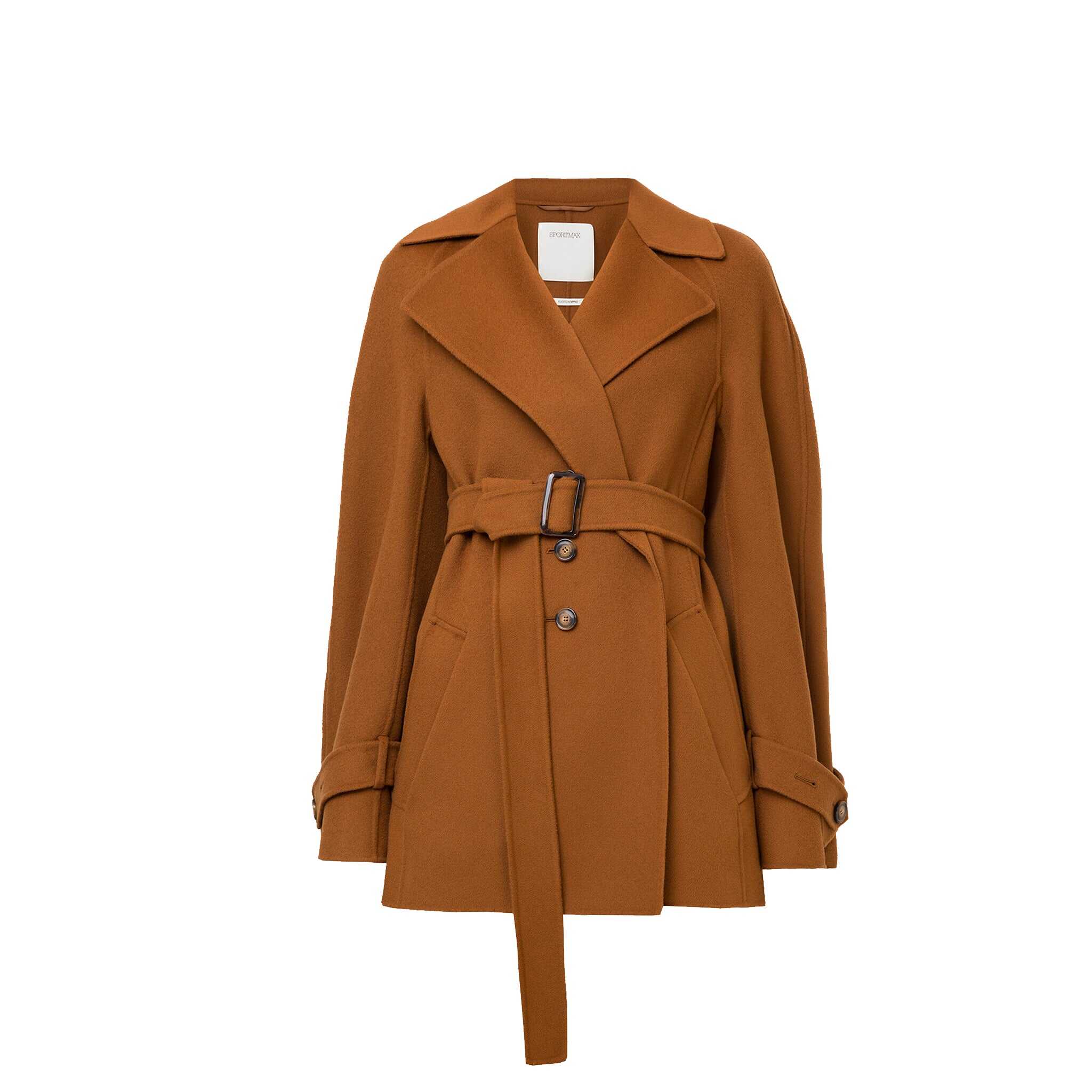 SPORTMAX Sportmax Zelante Coat Brown