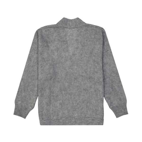 Pulovere casual Brunello Cucinelli Brunello Cucinelli Mohair Wool Pullover Gray Femei (BM 10099676) 2