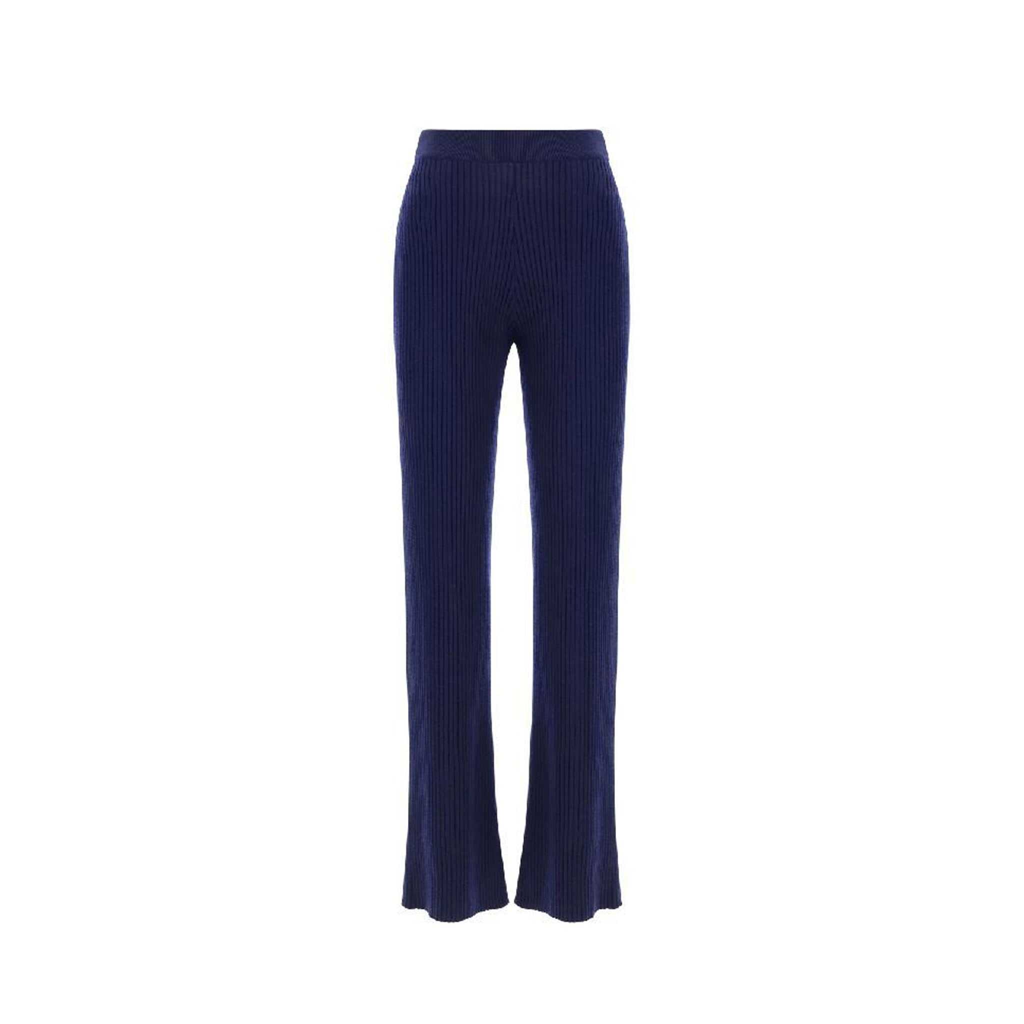 Chloe Chloe\' Wool And Cashmere Pants Blue