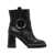 Chloe See By Chloe Hana Leather Boots Black